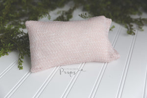 newborn pink pillowcase